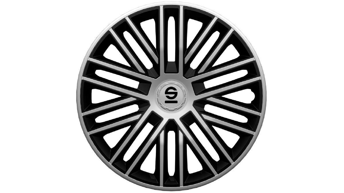 Jeu+d%27enjoliveurs+Sparco+Bergamo+14+pouces+argent%2Fnoir